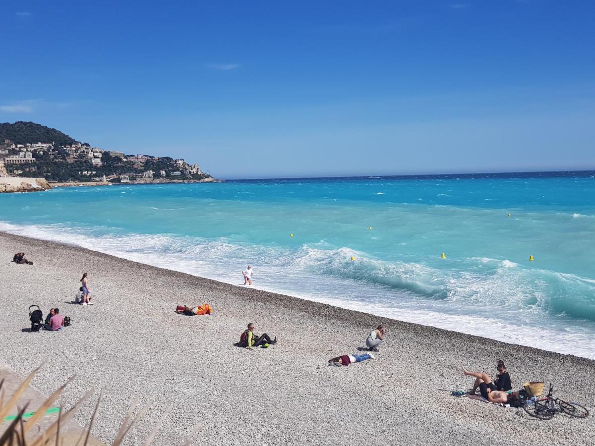 Parvis De La Mer, 50M De La Plage นีซ ภายนอก รูปภาพ